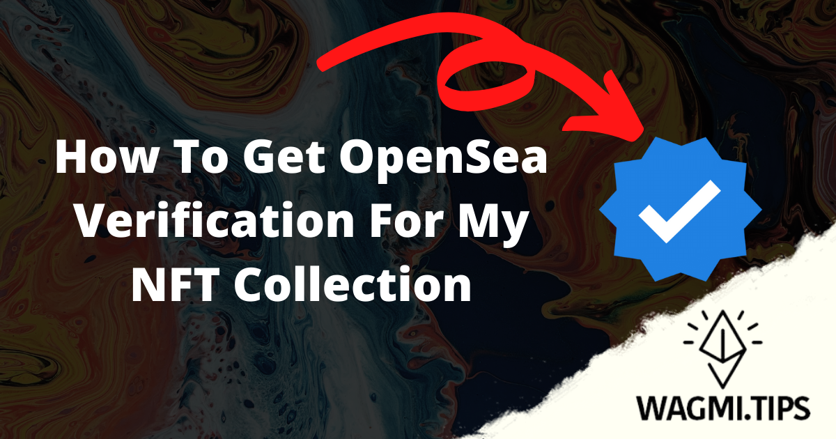 how to get opensea verification