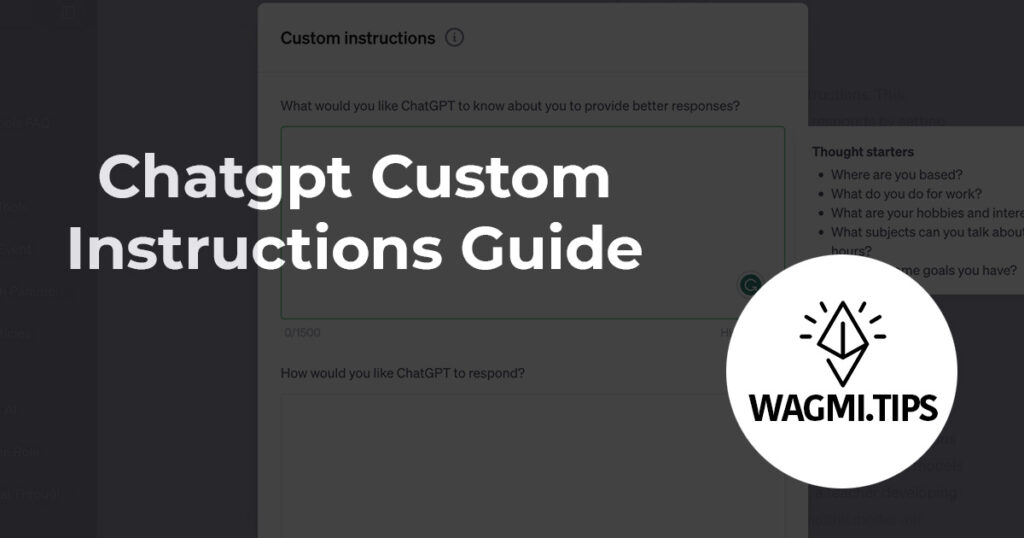 ChatGPT Custom Instructions Guide: What You Need To Know